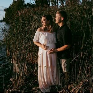 Baltic Born - Victoria Off the Shoulder Maxi Dress